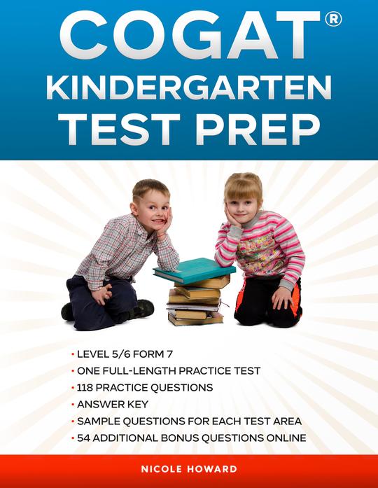 COGAT KINDERGARTEN TEST PREP